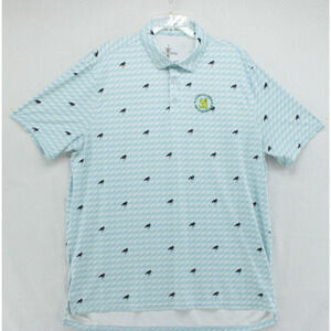US Open Golf Shirt Men's Size XL All Over Print Polo 122nd The Country Club